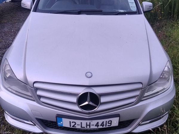 Mercedes-Benz C-Class Saloon, Diesel, 2012, Silver