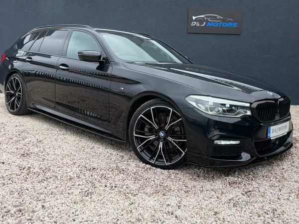 BMW 5-Series Estate, Diesel, 2018, Black