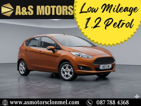 Ford Fiesta Hatchback, Petrol, 2014, Gold