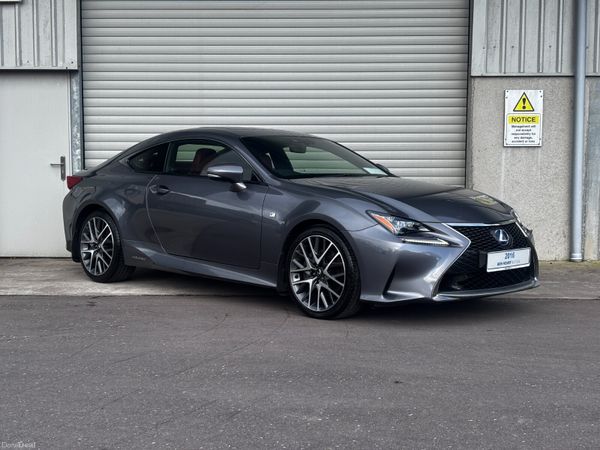 Lexus RC Coupe, Petrol Hybrid, 2016, Grey
