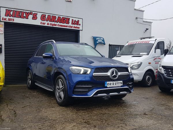 Mercedes-Benz GLE SUV, Diesel Plug-in Hybrid, 2021, Blue