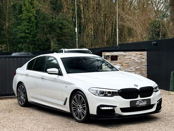 BMW 5-Series Saloon, Diesel, 2017, White
