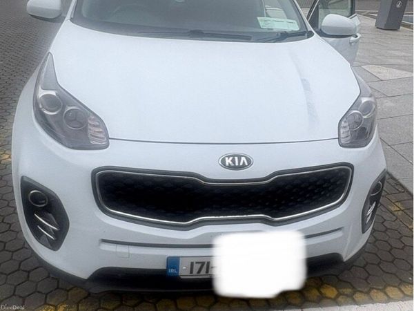 Kia Sportage SUV, Diesel, 2017, White