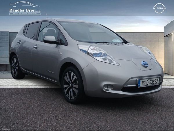 Nissan Leaf Hatchback, Electric, 2016, Silver