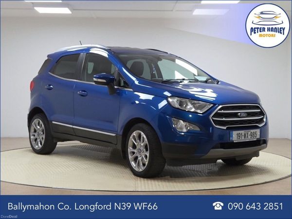 Ford EcoSport SUV, Diesel, 2019, Blue