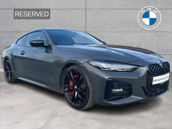 BMW 4-Series Coupe, Diesel Hybrid, 2023, Grey