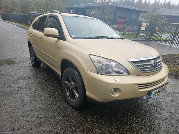 Lexus RX SUV, Petrol Hybrid, 2008, Yellow
