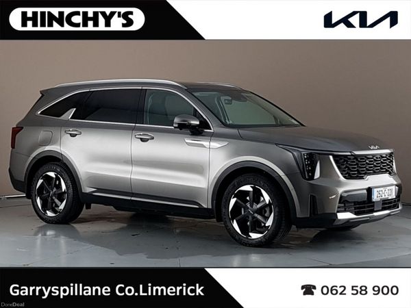 Kia Sorento SUV, Petrol Plug-in Hybrid, 2025, Grey