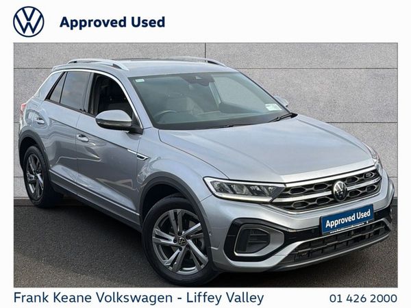 Volkswagen T-Roc SUV, Petrol, 2023, Silver