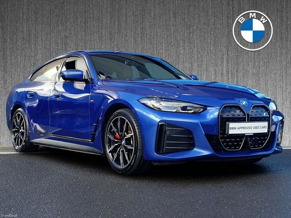 BMW i4 Hatchback, Electric, 2023, Blue