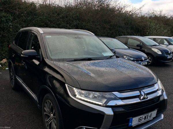 Mitsubishi Outlander SUV, Diesel, 2016, Black