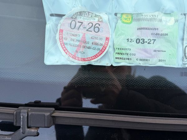 Mercedes-Benz C-Class Saloon, Diesel, 2011, Black