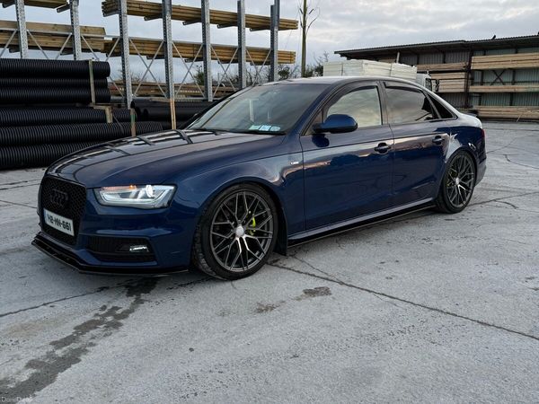 Audi A4 Saloon, Diesel, 2014, Blue