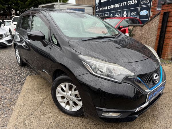Nissan Note Hatchback, Petrol Hybrid, 2017, Black