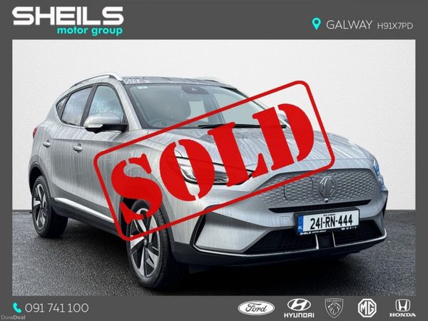 MG ZS Hatchback, Electric, 2024, Grey