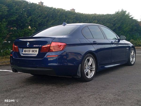 BMW 5-Series Saloon, Diesel, 2016, Blue