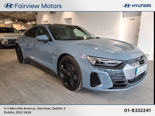 Audi e-tron GT quattro Coupe, Electric, 2023, Grey