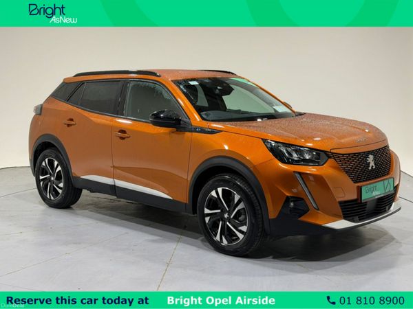 Peugeot 2008 MPV, Electric, 2022, Orange
