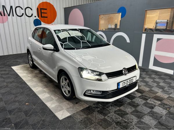Volkswagen Polo Hatchback, Petrol, 2017, White