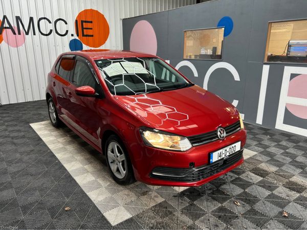 Volkswagen Polo Hatchback, Petrol, 2014, Red