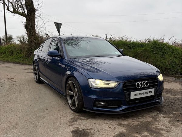 Audi A4 Saloon, Diesel, 2014, Blue