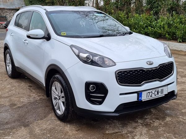 Kia Sportage SUV, Diesel, 2017, White