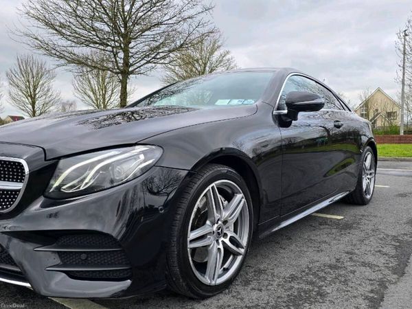 Mercedes-Benz E-Class Coupe, Diesel, 2018, Black