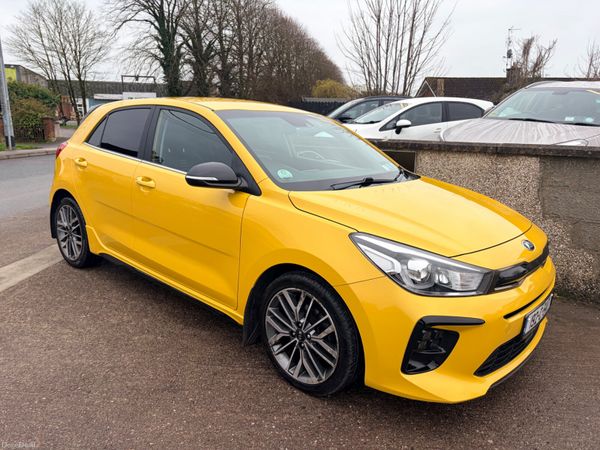 Kia Rio Hatchback, Petrol, 2019, Yellow
