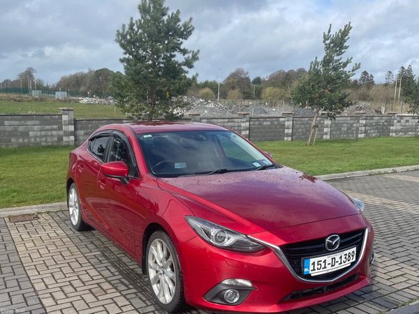 Mazda Mazda3 Saloon, Diesel, 2015, Red