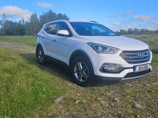 Hyundai Santa Fe SUV, Diesel, 2018, White