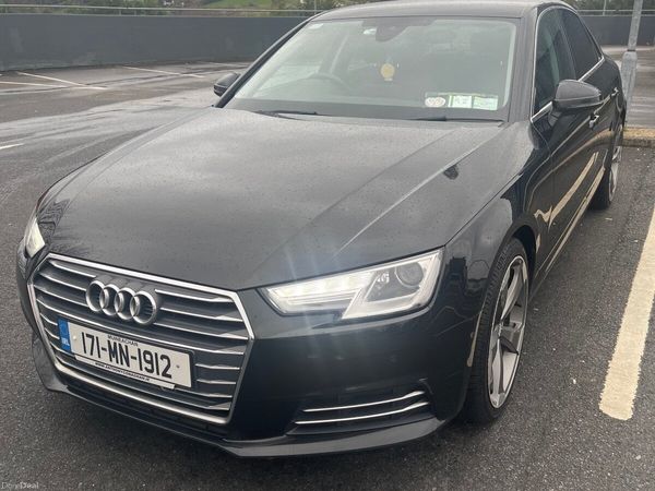 Audi A4 Saloon, Diesel, 2017, Black
