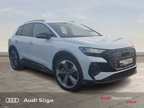 Audi Q4 e-tron SUV, Electric, 2025, White
