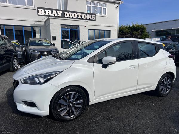 Nissan Micra Hatchback, Petrol, 2017, White