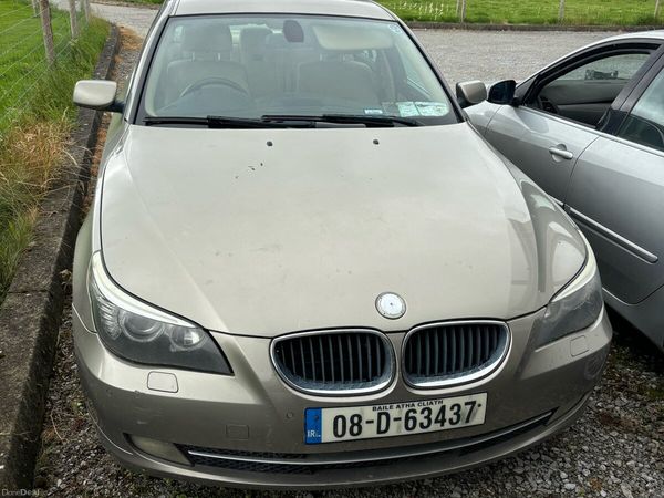 BMW 5-Series Saloon, Diesel, 2008, Bronze