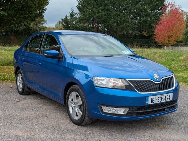 Skoda Rapid Hatchback, Diesel, 2016, Blue