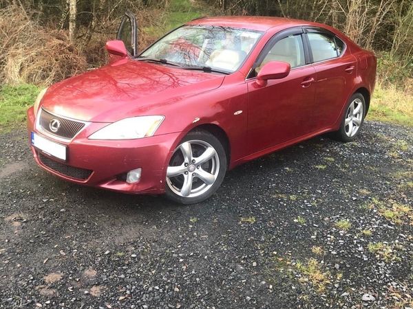 Lexus IS Saloon, Diesel, 2008, Red