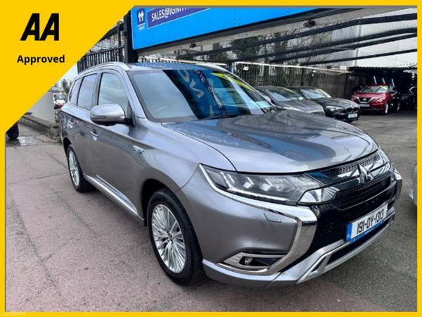 Mitsubishi Outlander Estate, Petrol Plug-in Hybrid, 2019, Grey