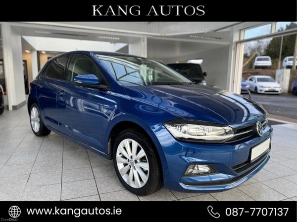 Volkswagen Polo Hatchback, Petrol, 2019, Blue