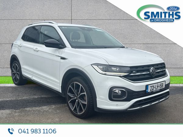 Volkswagen T-Cross Estate, Petrol, 2022, White