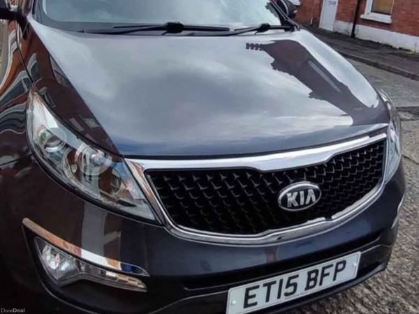Kia Sportage SUV, Petrol, 2015, Silver