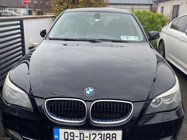 BMW 5-Series Saloon, Diesel, 2009, Black