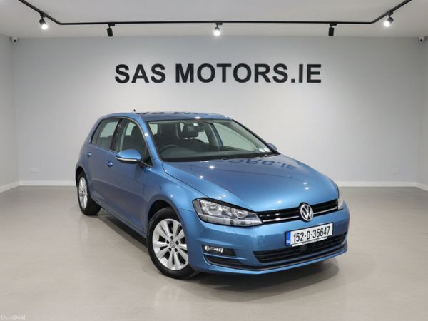 Volkswagen Golf Hatchback, Petrol, 2015, Blue