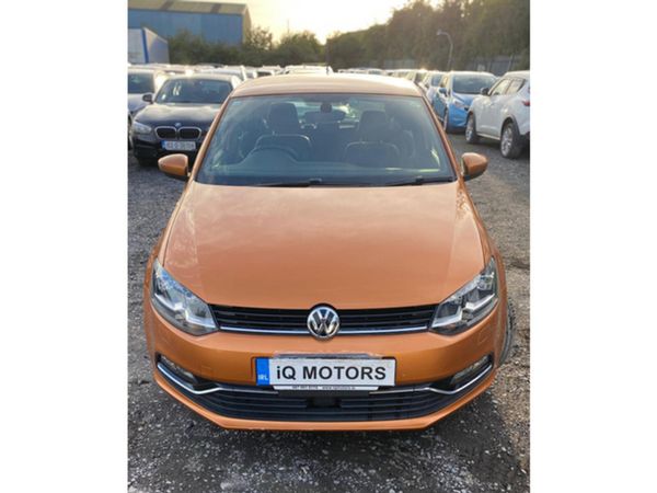 Volkswagen Polo Hatchback, Petrol, 2017, Orange