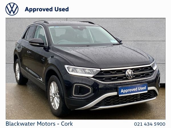 Volkswagen T-Roc SUV, Petrol, 2023, Black