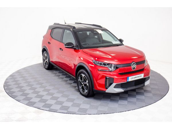 Citroen C3 Aircross SUV, Petrol Hybrid, 2026, Red