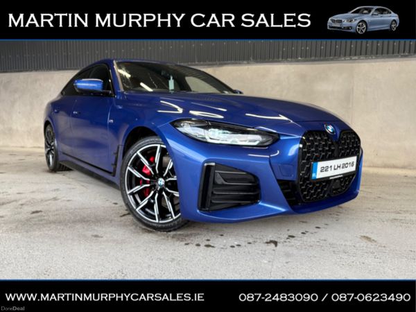 BMW 4-Series Coupe, Diesel, 2022, Blue