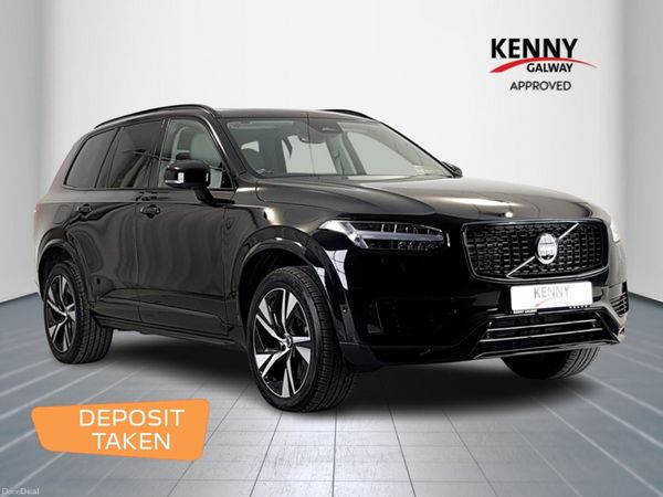 Volvo XC90 MPV, Petrol Plug-in Hybrid, 2023, Black