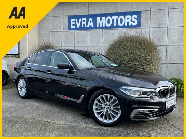 BMW 5-Series Saloon, Diesel, 2018, Black