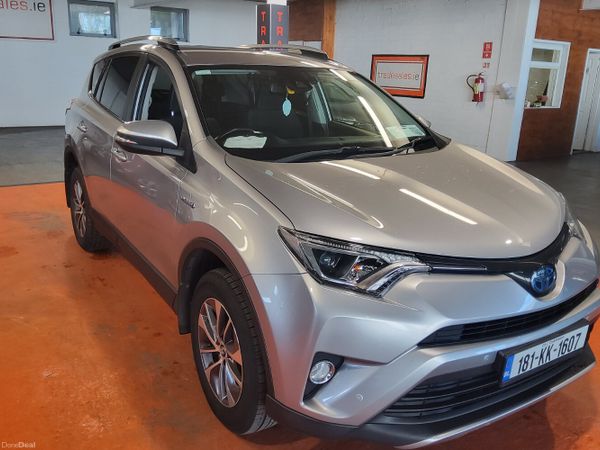 Toyota RAV4 SUV, Petrol Hybrid, 2018, Grey