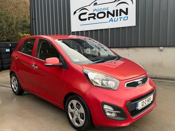 Kia Picanto Hatchback, Petrol, 2012, Red